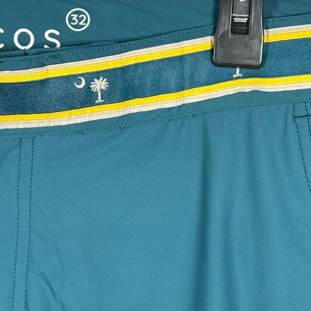 NWT OKAICOS South Carolina Palmetto Swim Shorts, Size 32